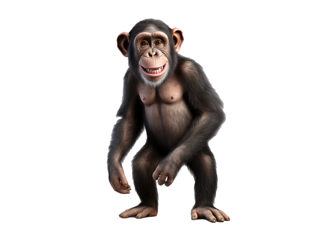 a_happy_Chimpanzee_standing_full_body (1)